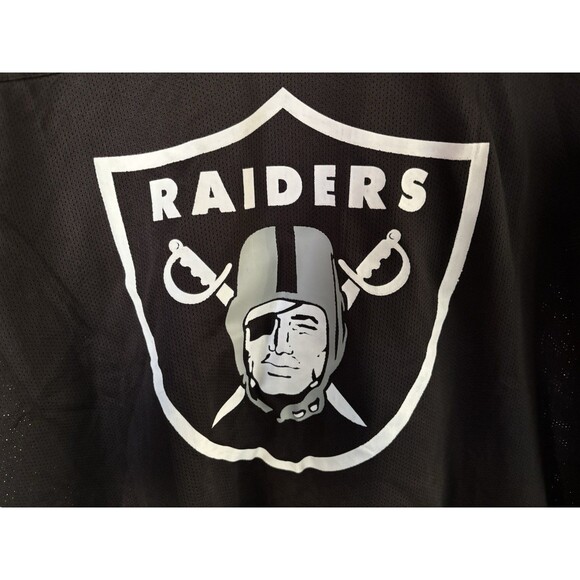NFL Womens Raiders Jersey Team Apparel Short Sleeve Scoop Neck Size XL - Picture 3 of 7